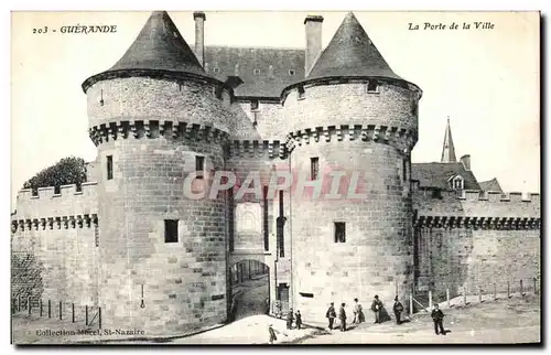 Cartes postales Guerande La Porte de La Ville