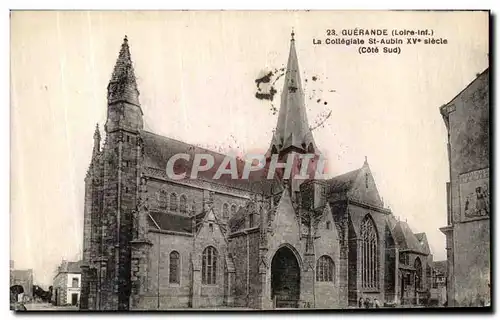 Cartes postales Guerande La Collegiale St Aubin