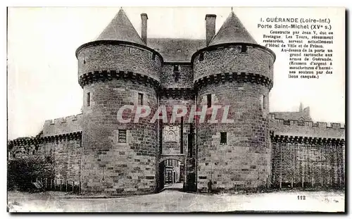 Cartes postales Guerande Porte Saint Michel