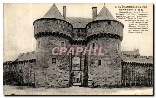 Cartes postales Guerande Porte Saint Michel