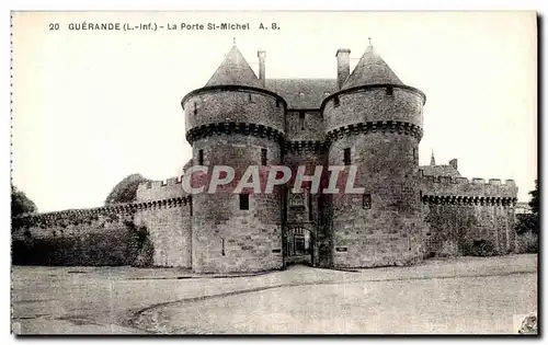 Cartes postales Guerande La Porte St Michel