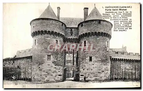 Cartes postales Guerande Porte Saint michel