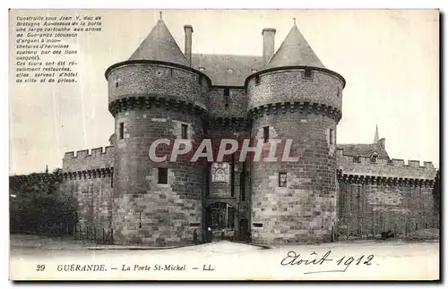 Cartes postales Guerande Le Porte St Michel