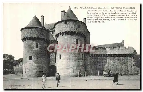 Cartes postales Guerande La Porte Saint Michel