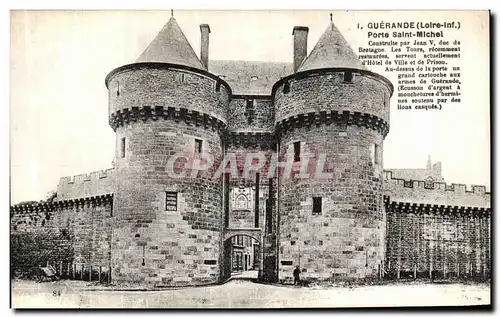 Cartes postales Guerande Porte Saint Michel