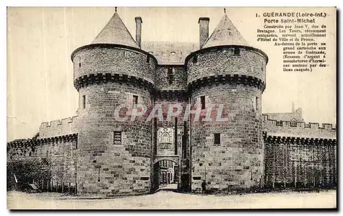 Cartes postales Guerande Porte Saint Michel