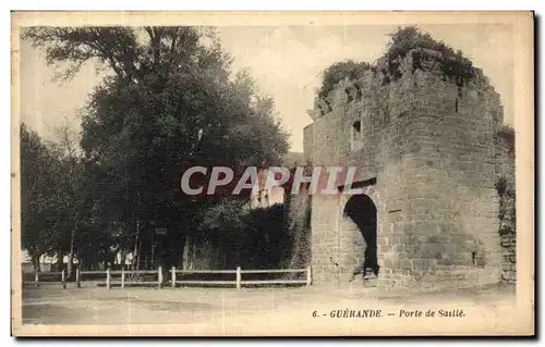 Cartes postales Guerande Porte De Saille