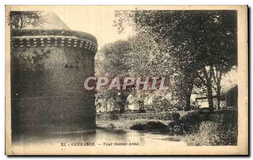 Cartes postales Guerande Tour Sainte Anne