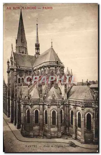 Cartes postales Paris Abside de l eglise Saint Nicolas