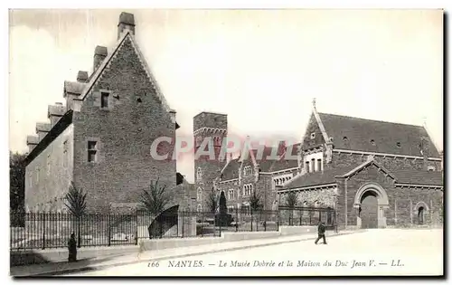 Ansichtskarte AK Nantes Le Musee Dobree et La Maison du Duc Jean V