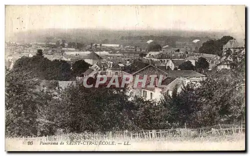 Cartes postales Saint Cyr l Ecole Panorama