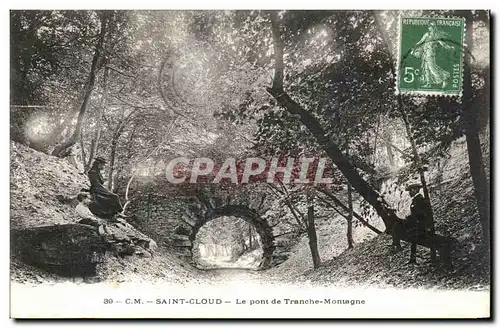 Cartes postales Saint Cloud Le Pont de Tranche Montagne