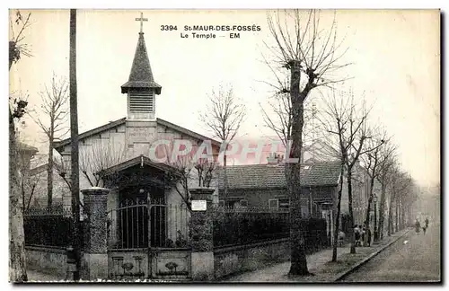 Cartes postales St Maur Des Fosses Le Temple