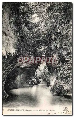 Cartes postales Gresy Sur Aix Les Gorges du Sierroz