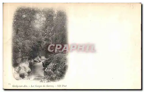 Cartes postales Gresy Sur Aix Les Gorges du Sierroz