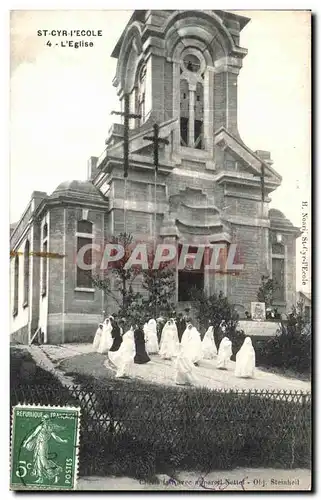 Cartes postales St Cyr L Ecole L Eglise Mariage