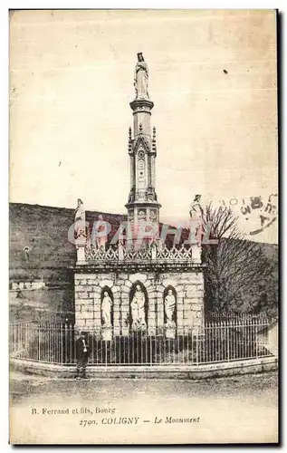 Cartes postales Coligny Le Monument