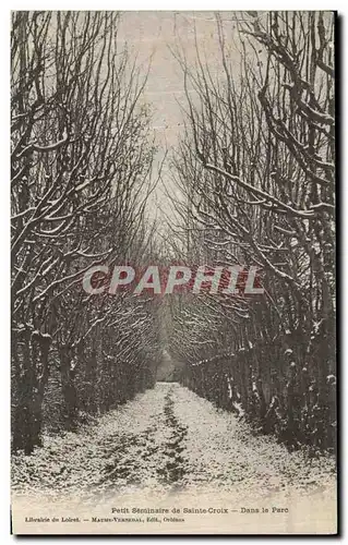 Cartes postales Petit Seminaire De Sainte Croix Dans Le Parc