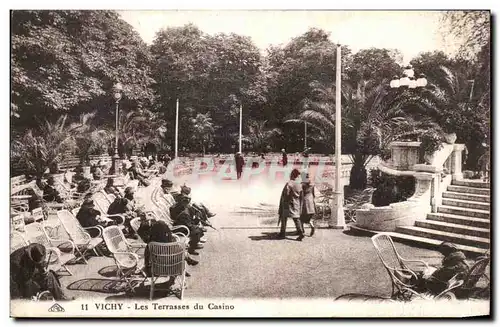 Ansichtskarte AK Vichy Les Terrasses du Casino