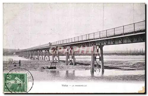 Ansichtskarte AK Vichy La Passerelle