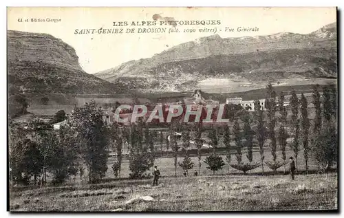 Cartes postales Saint Geniez De Dromon Vue Generale