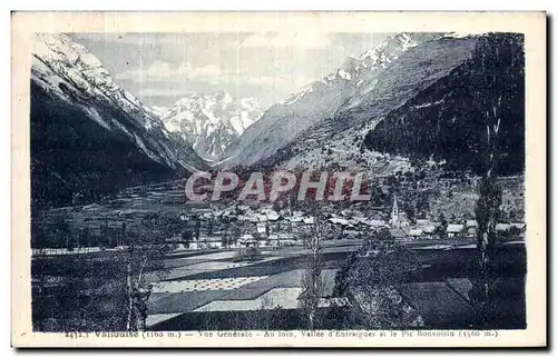 Cartes postales Vallouise Vue Generale Valle d Entraigues et le pic Bonvoisin