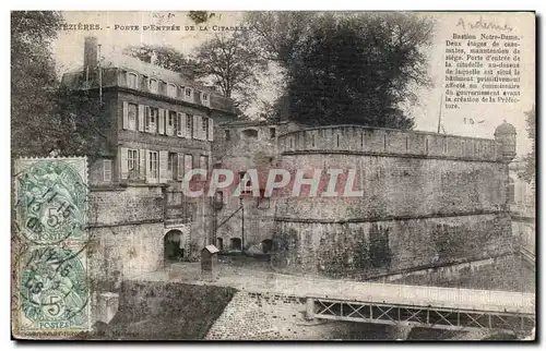 Cartes postales Mezieres Porte d Entree De La Citadelle