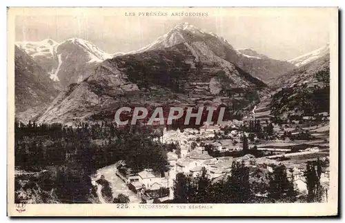 Cartes postales Vicdessos Vue Generale