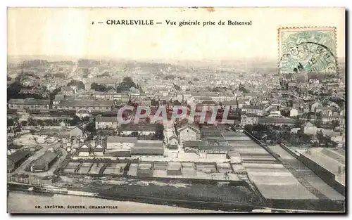Cartes postales Charleville Vue Generale Prise du Boisenval