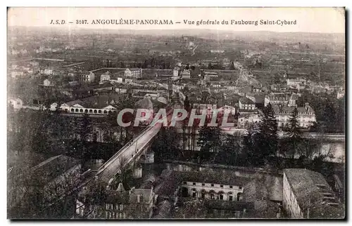 Ansichtskarte AK Angouleme Panorama Vue Generale du Faubourg Saint Cybard