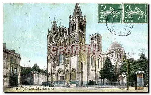 Cartes postales Angouleme La Cathedrale