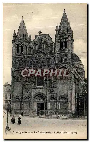 Cartes postales Angouleme La Cathedrale Eglise Saint Pierre