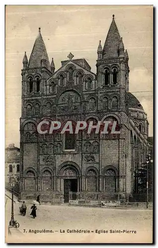 Cartes postales Angouleme La Cathedrale Eglise Saint Pierre