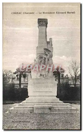 Cartes postales Cognac Le Monument Edouard Martell