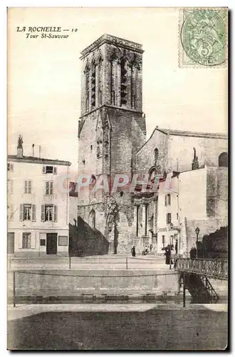 Cartes postales La Rochelle Tour St Sauveur