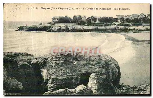 Cartes postales Royan La Conche du Pigeonnier Vue d ensemble