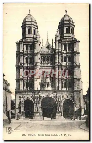 Cartes postales Dijon Eglise Saint Michel