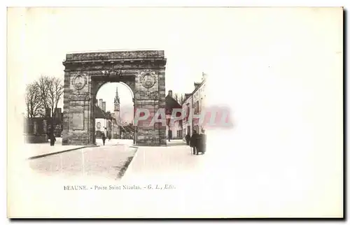 Cartes postales Beaune Porte Saint Nicolas