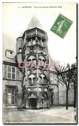 Cartes postales Bourges Tour de L ancien Hotel de Ville