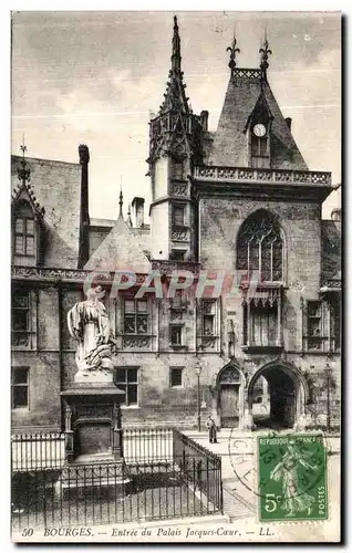 Cartes postales Bourges Entree du palais Jacques Coeur