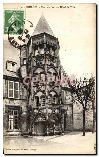 Cartes postales Bourges Tour de l ancien Hotel de Ville