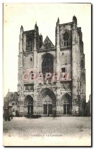 Cartes postales Nantes La Cathedrale