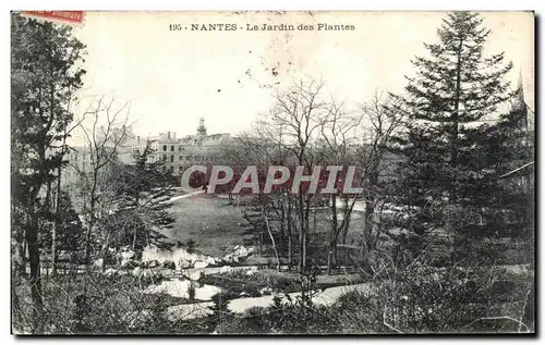 Cartes postales Nantes Le Jardin des Plantes