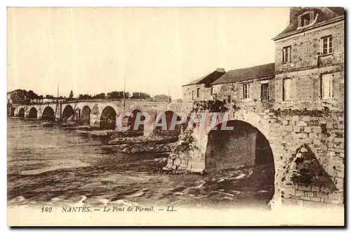 Cartes postales Nantes Le pont de Pirmil