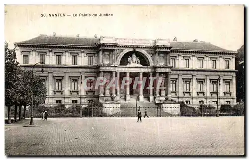 Ansichtskarte AK Nantes Le Palais de Justice