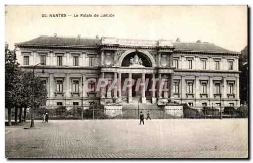 Cartes postales Nantes Le Palais de Justice