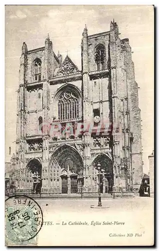 Ansichtskarte AK Nantes Le Cathedrale Eglise Saint Pierre