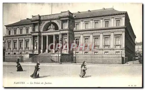 Ansichtskarte AK Nantes La palais de justice