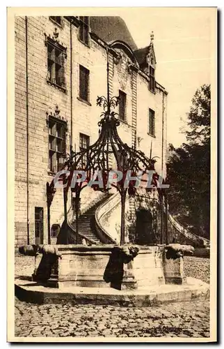 Cartes postales Nantes Chateau des Ducs de Bretagne Le Puits de La Couronne d Or