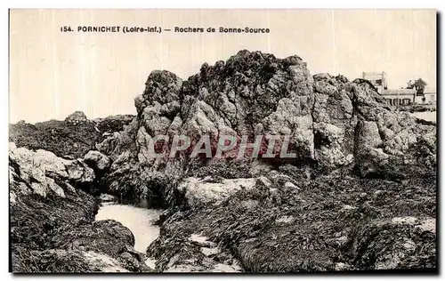 Cartes postales Pornichet Rochers de Bonne Source